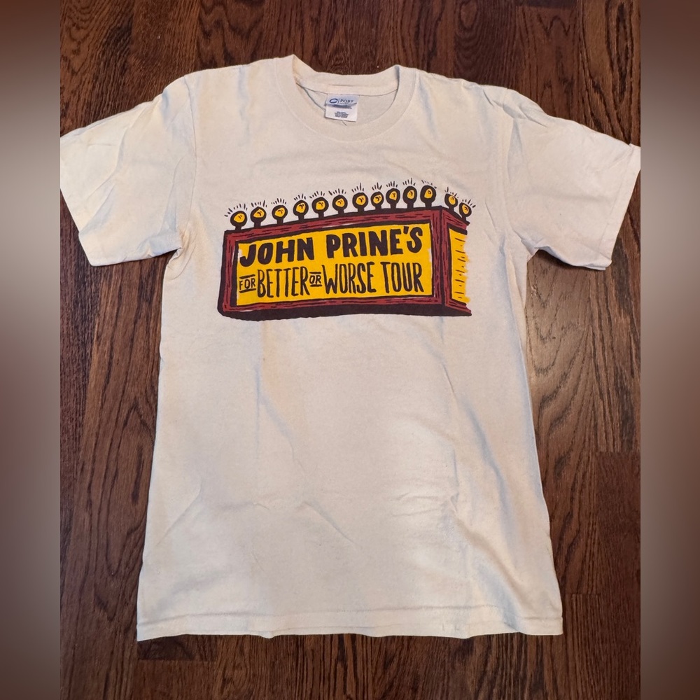 Unisex John Prine tour tshirt